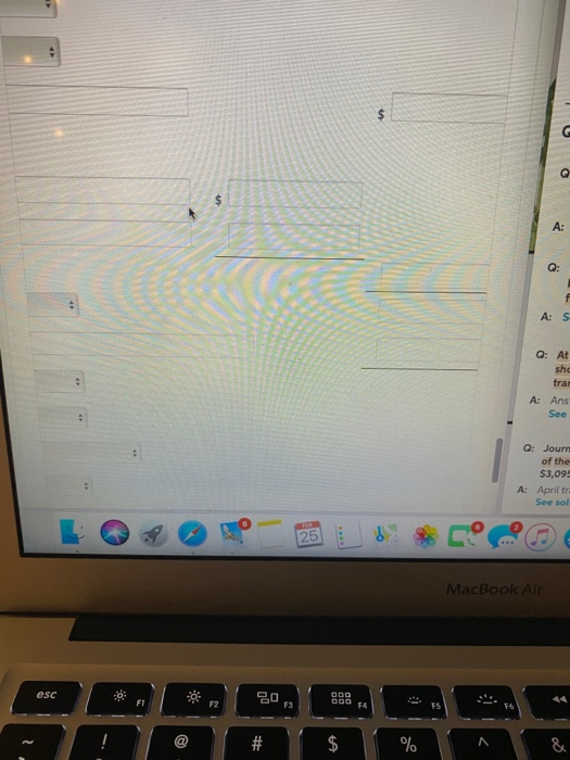 "No Entry for the account titles and enter o for the amounts.