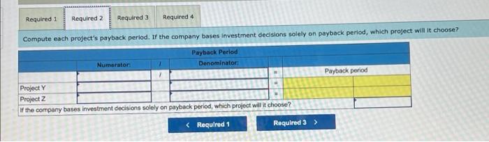 value LO P1, P2, P3 190,000 50,000 Garcia Company can invest in
