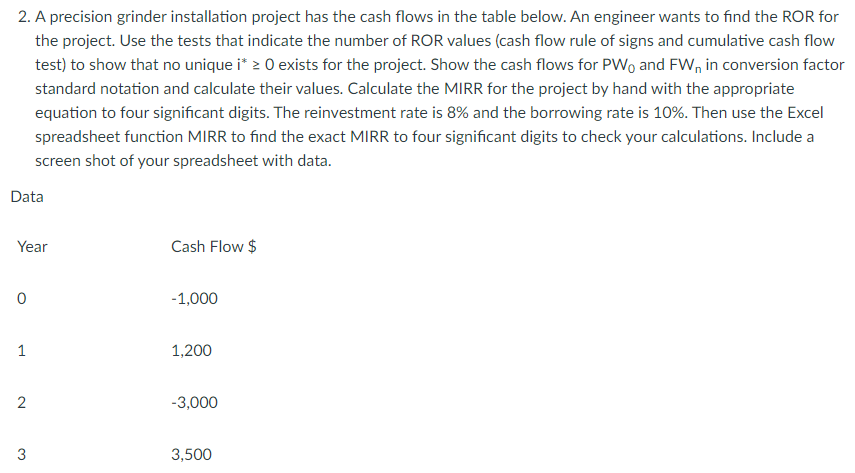 **Please show formulas used for the first part on paper and