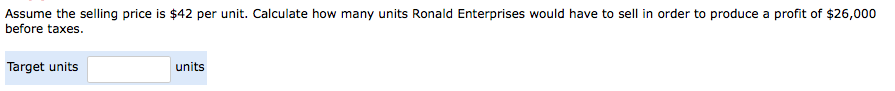 following costs for producing and selling 17,000 units of its product: Direct