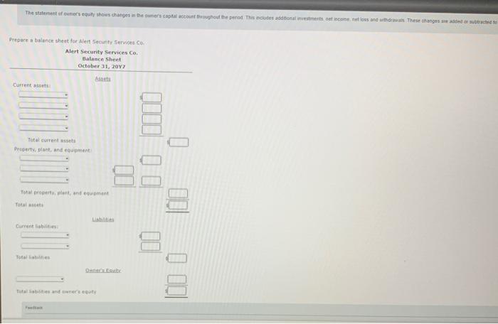 36 1 Cash Accounts Receivable Supplies Prepaid Insurance Land Equipment Accumulated Depreciation