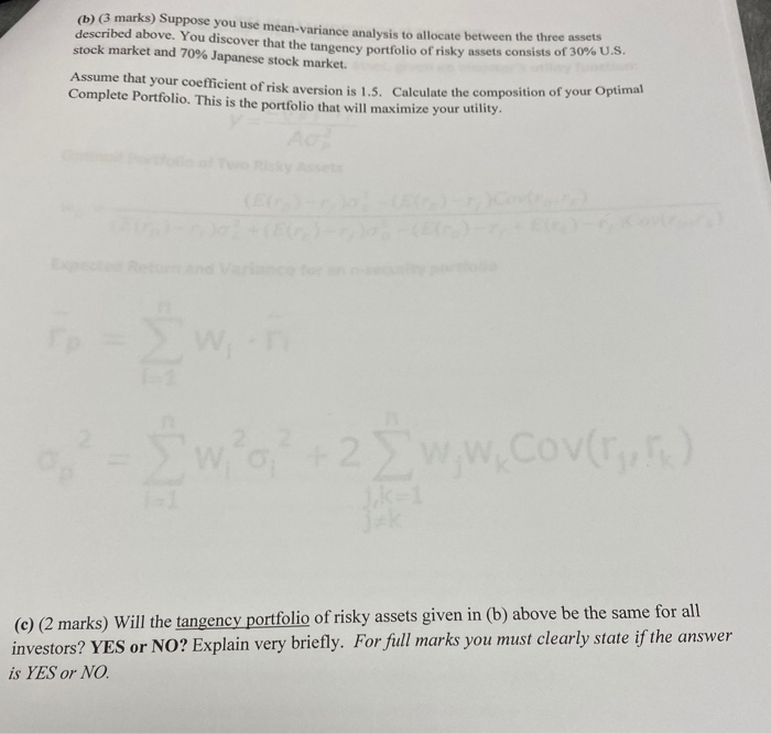 of 8 marks) ou are planning to invest over the next year,