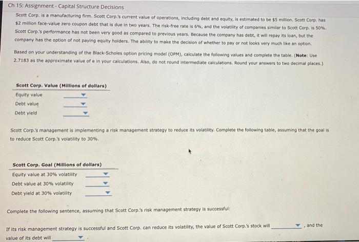 $2 million face value zero coupon debt that is due in two