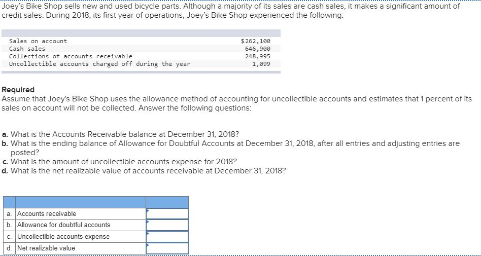 was $80,000. Also on that date, the balance in the Allowance for