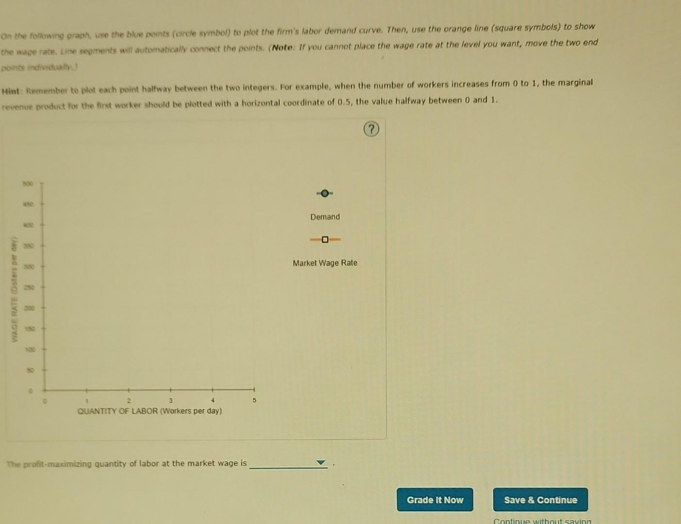 operates in a perfectly competitive market, selling each unit of output for