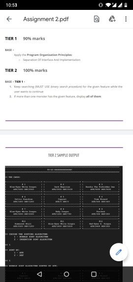 given feature (attack or defence). BASE 80% marks Write a program that,