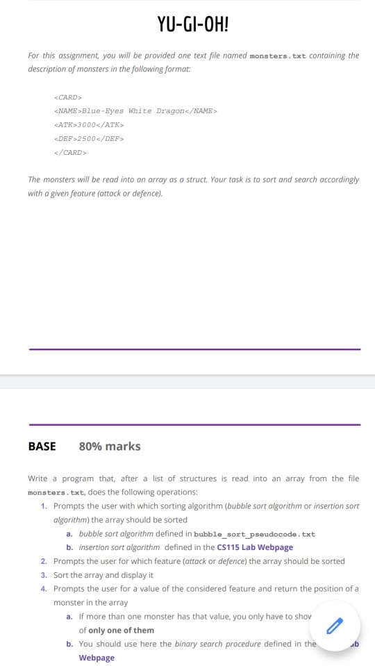 file monsters.txt, does the following operations: 1. Prompts the user with which