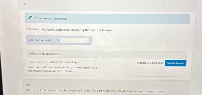 of January. February, and March. Balances at January 1 are expected to