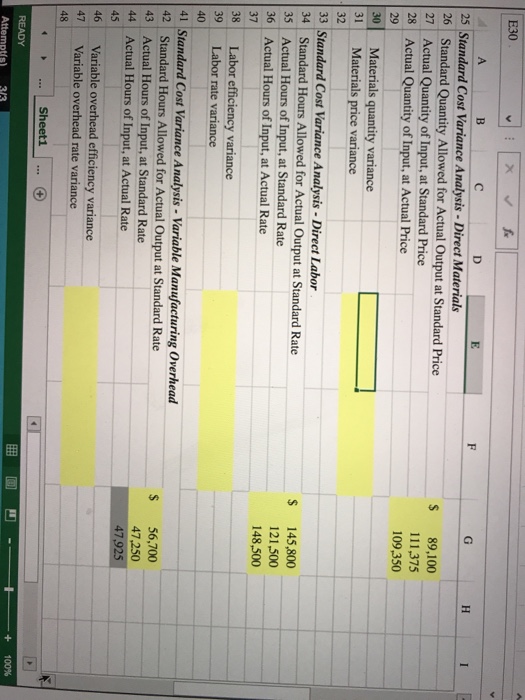 one of Patterson, Inc.'s products is shown below, along with actual cost