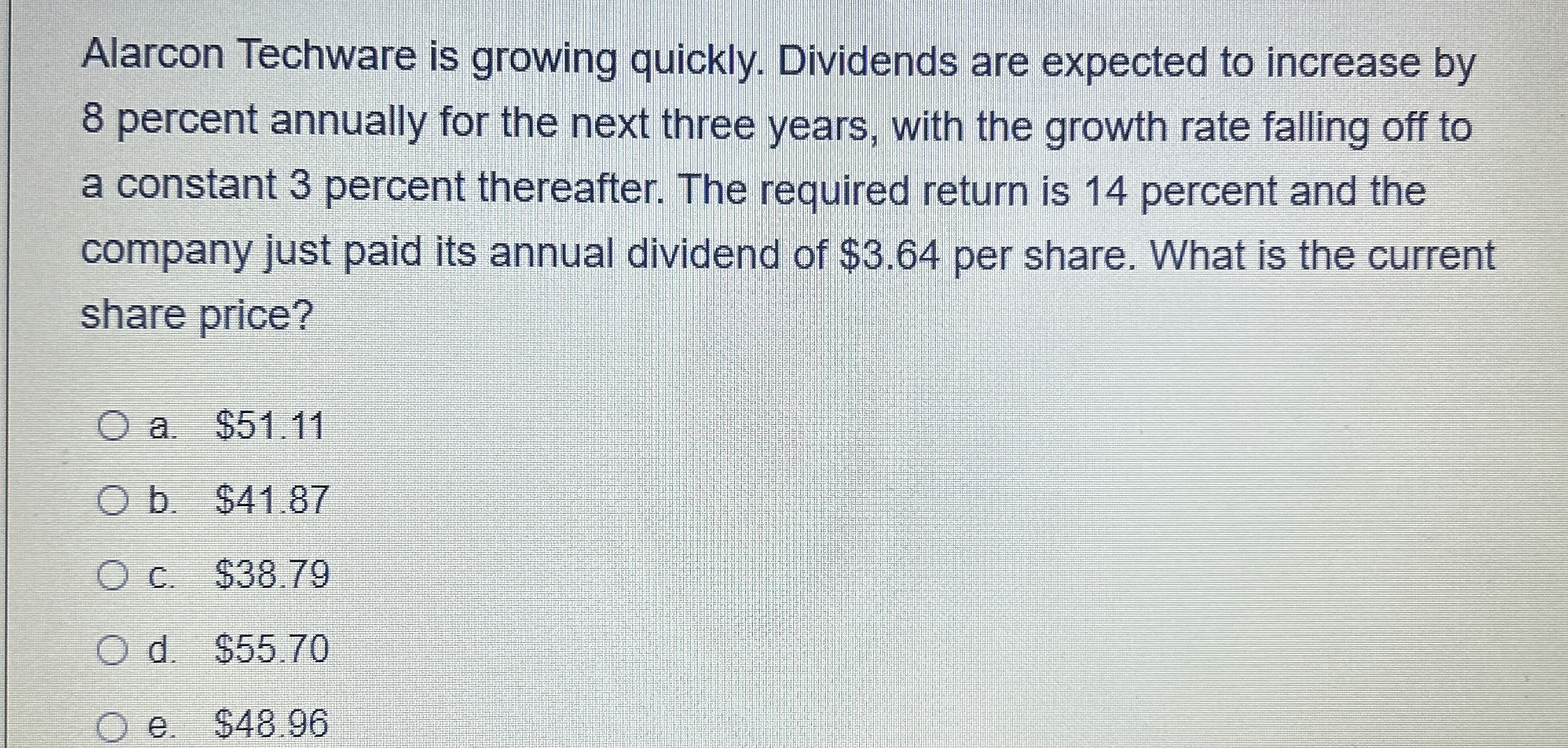  Alarcon Techware is growing quickly. Dividends are expected to increase by