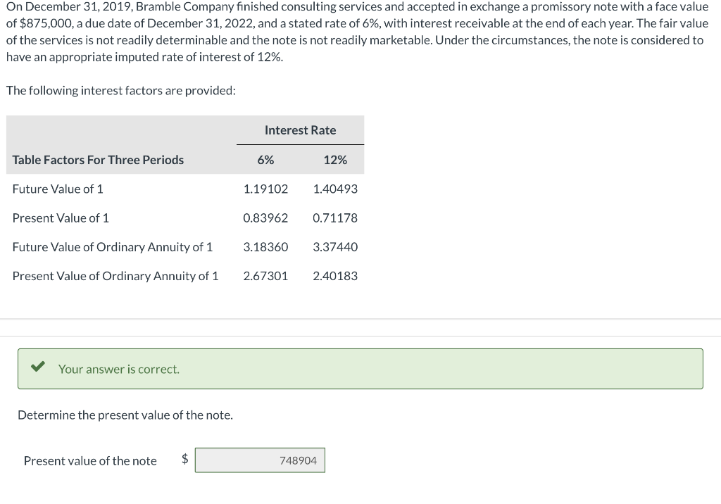 Please show all work in detail for the amortization table at the