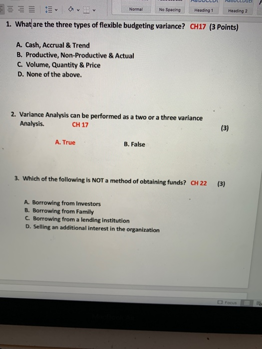  Normal No Spacing Heading 1 Heading 2 1. What are the