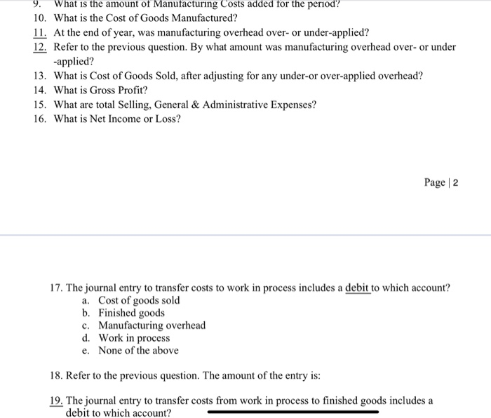manufacturing overhead is applied based on direct labor hours. Overhead was estimated
