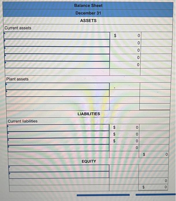 training business began on December 1 . The following transactions occurred during