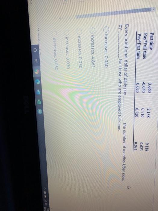 sample of people with the following variables: daily pay in dollars (x1).