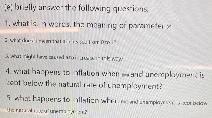 the unemployment rate down to 3%, and hold it there forever. (a)