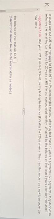 is $ (Round to the nearest cent.) Find the monthly house payments