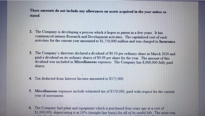 involved in the manufacture of primary products. The Company also is involved