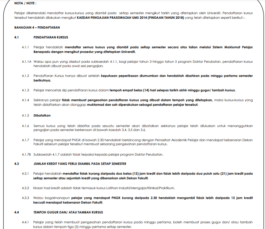 permohonan yang ingin dipohon. (Pelajar DIWAJIBKAN untuk menanda petak dibawah). Please tick