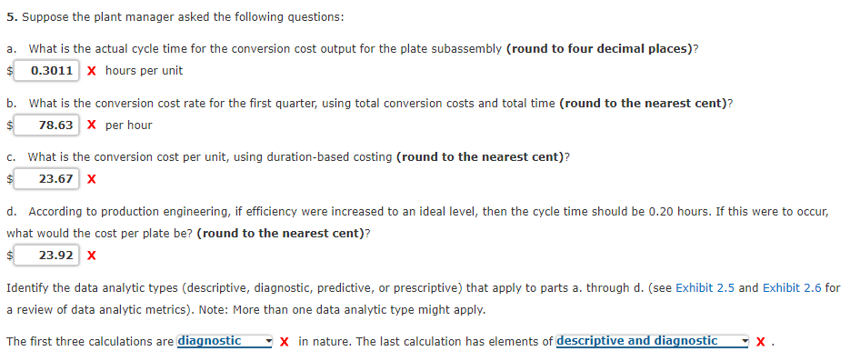 a. The total cost of units transferred out $ X Physical Flow,