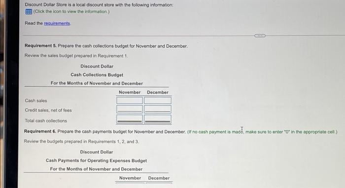 salos Credit sales Total sales Requirement 2. Prepare the cost of goods