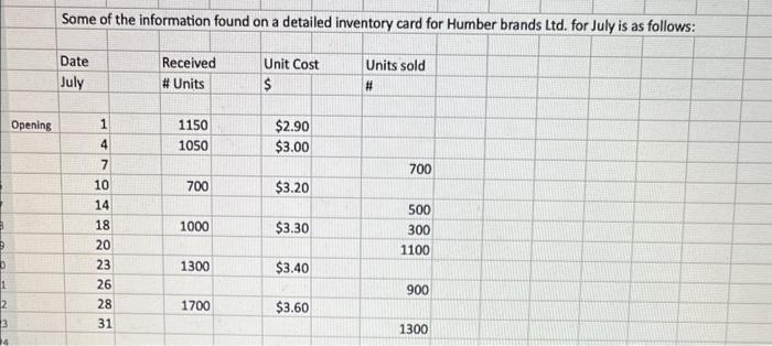 From the data above, calculate the COGS and ending inventory based on