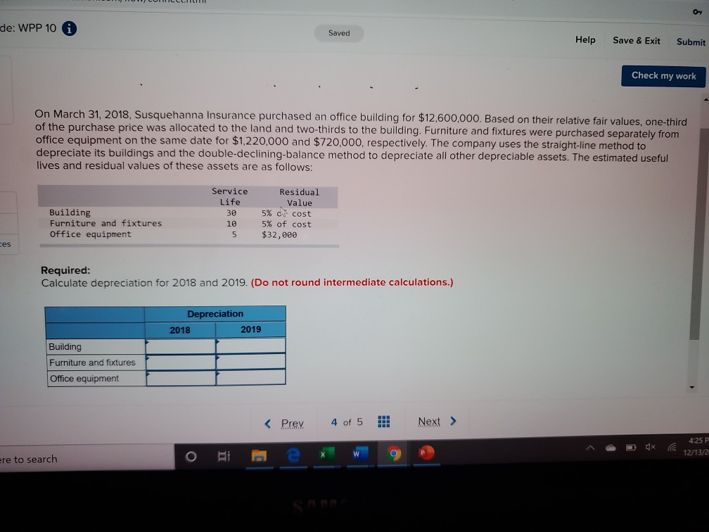 de: WPP 10 Saved Help Save & Exit Submit Check my
