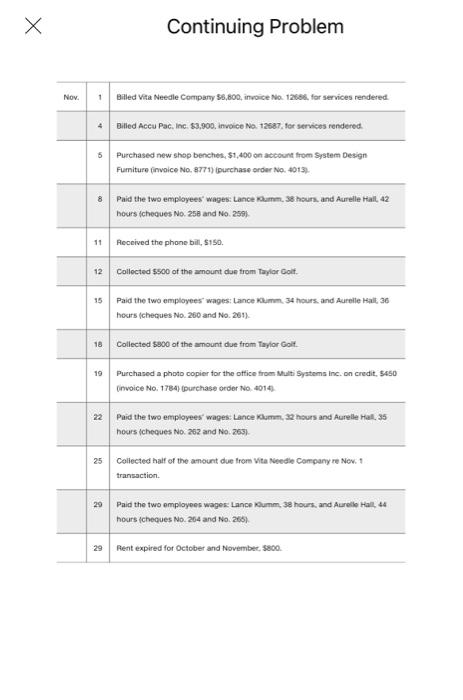 following accounts have been added to the chart of accounts: Wages Expense,