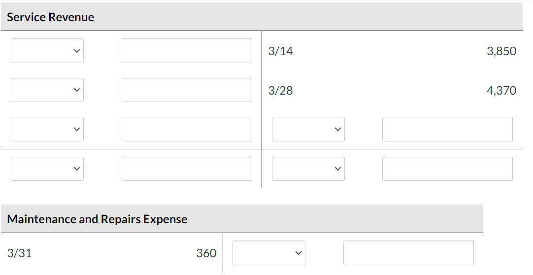 account. 14 Billed customers $3,850 for cleaning services performed. 18 Paid $520