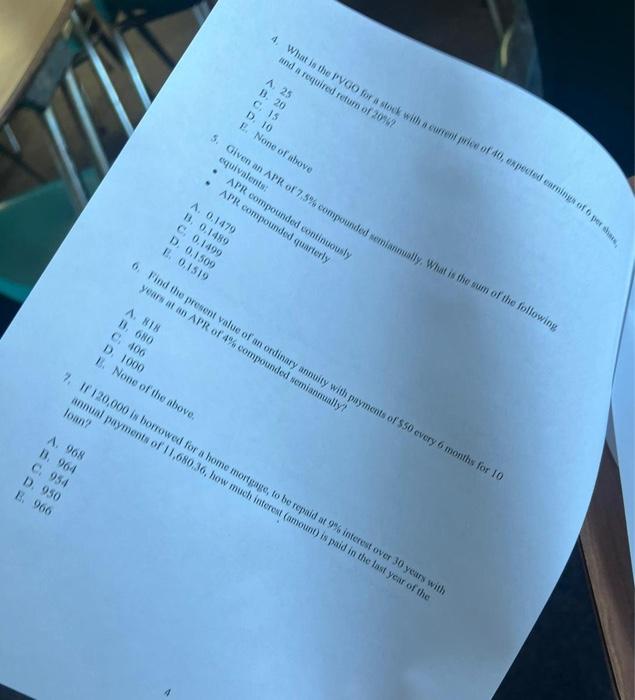 please answer all of these 