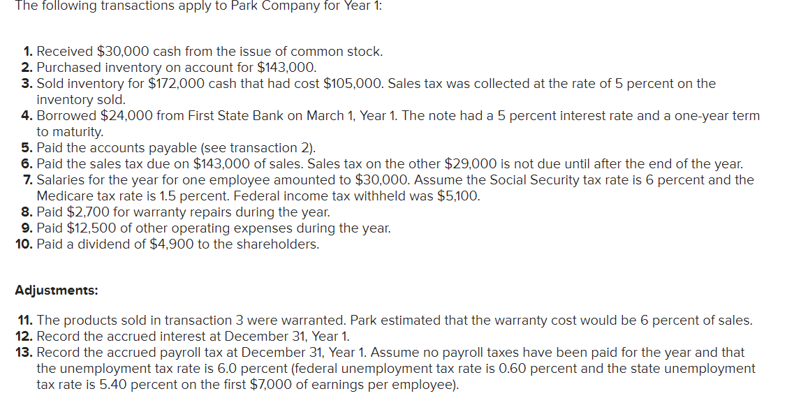 at the rate of 5 percent on the inventory sold. Record the
