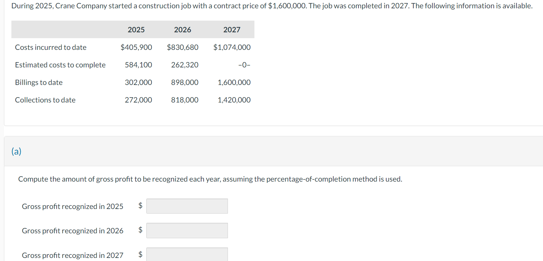 Please include working math since I am quite lost on how to