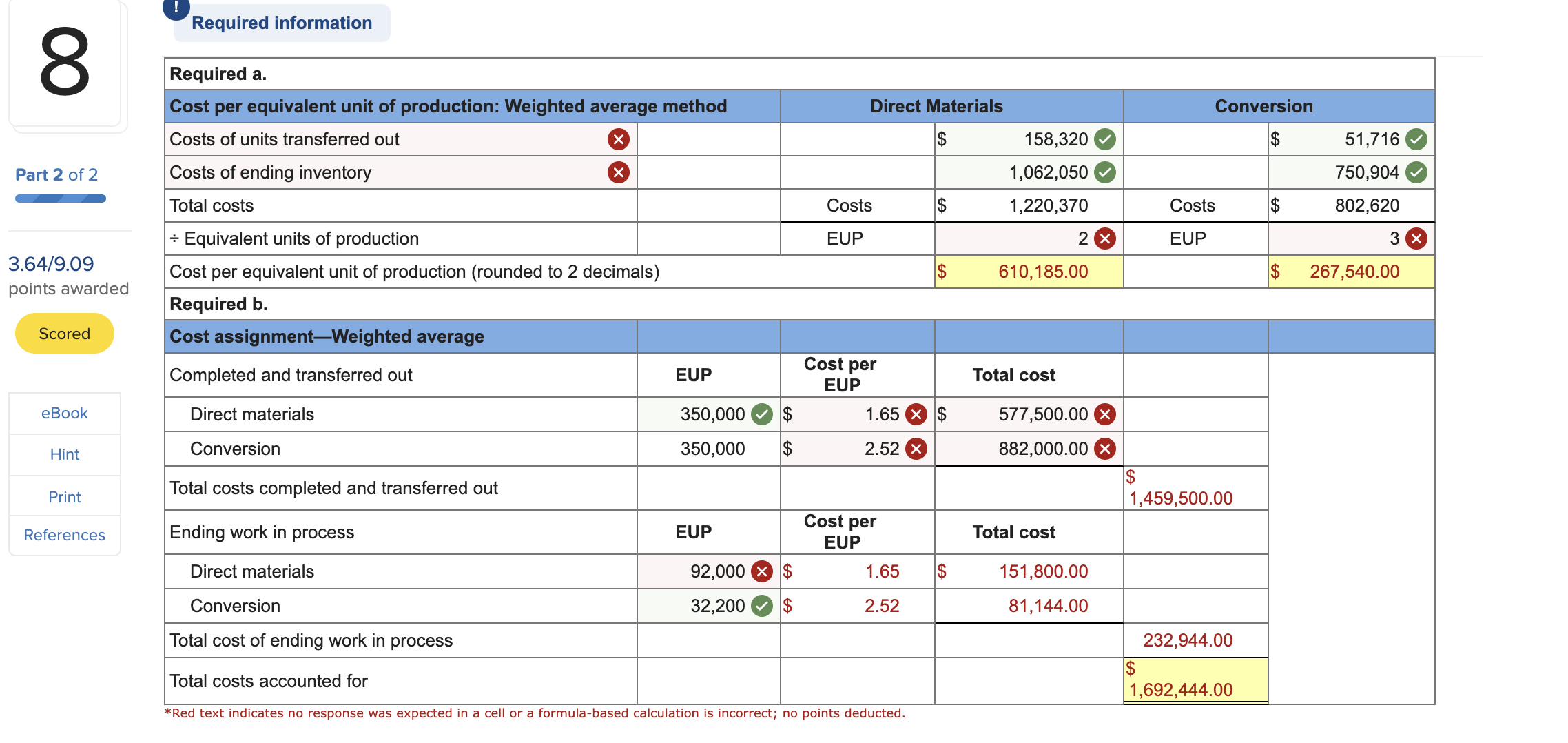 information [The following information applies to the questions displayed below.] The first