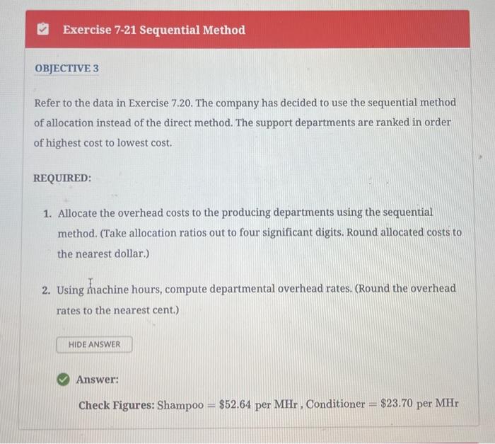 the work. Belami Company manufactures shampoo and hair conditioner, with each product