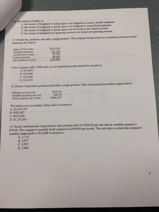 point. True False True False True False True False True False 2.