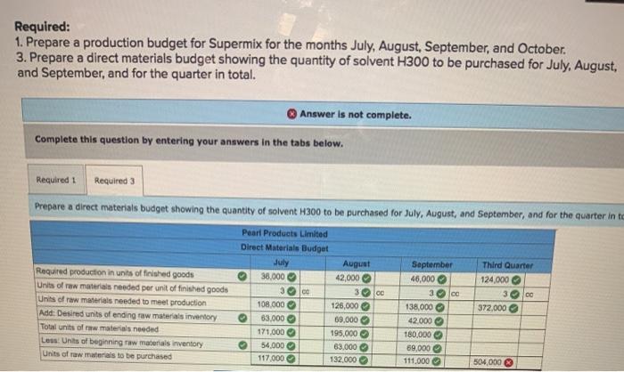 part req 1 to 6 please all this answer Pearl Products Limited