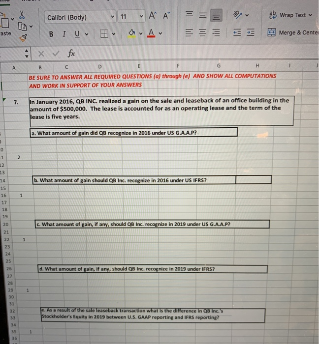 PROBLEMS 6. 7. 8 & 9-COMPLETE RECONCILIATION BELOW IN THE SPACE PROVIDED
