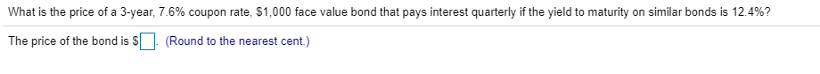 bond that pays interest annually if the yield to maturity on similar