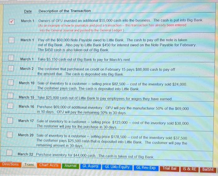  please help me complete these transactions this the complete journal where