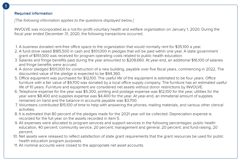 PLEASE COMPLETE STATEMENT OF CASH FLOWS & PUT SOLUTION IN THE SAME