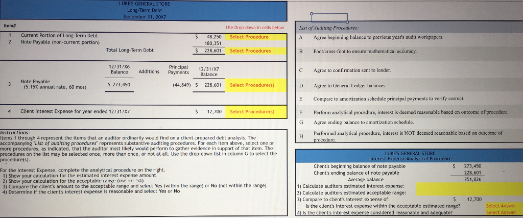 1 2 3 4 Select Procedure Select Procedures Select Procedure(s) Select