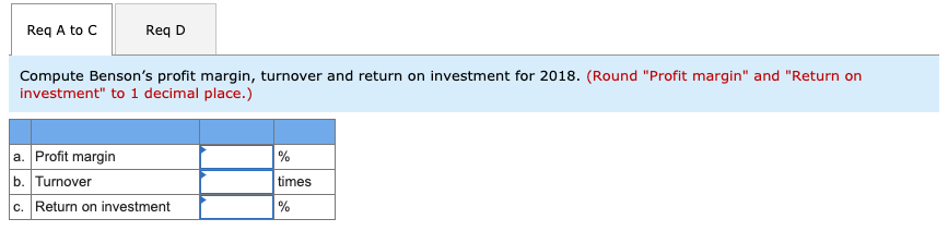 of the following independent assumptions: (Do not round intermediate calculations. Round your