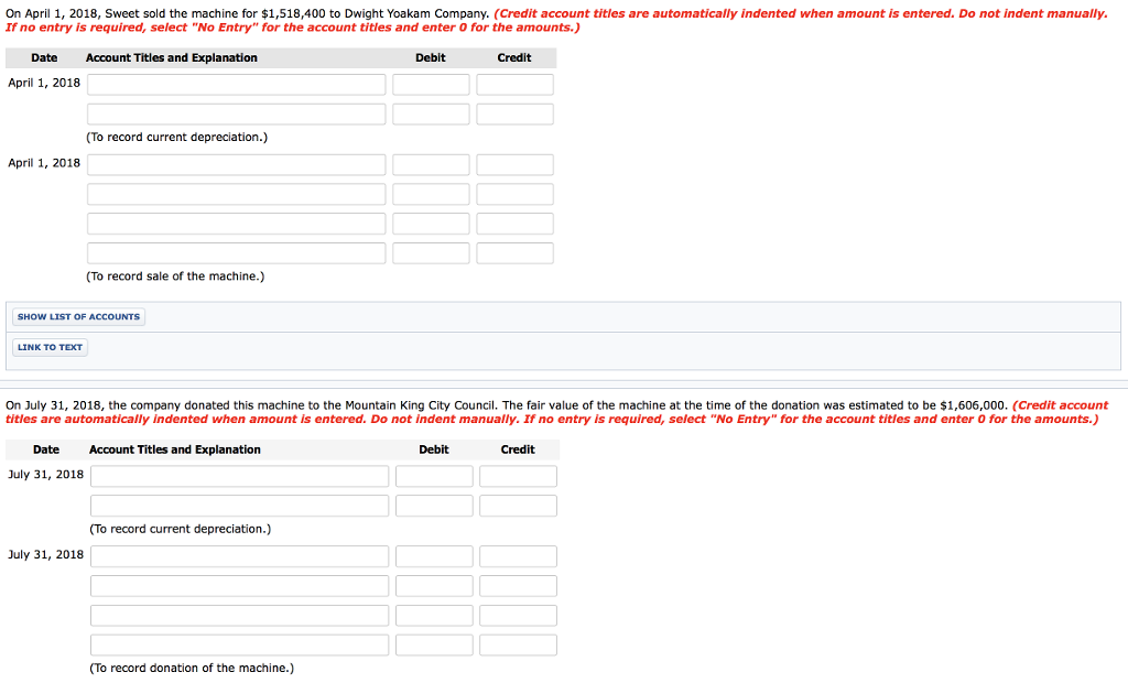 book value of $1,372,400. The original cost and related accumulated depreciation at