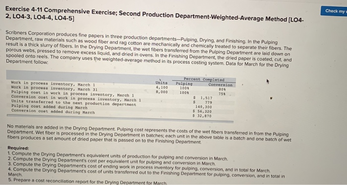 (L04-2, L04-3) Pureform, Inc., uses the weighted average method in its process