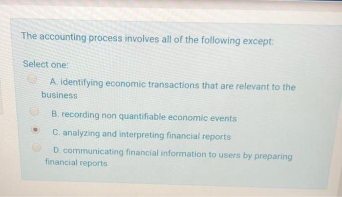 = Select one: A. -2 B. Zero C. 8 D. -8 The