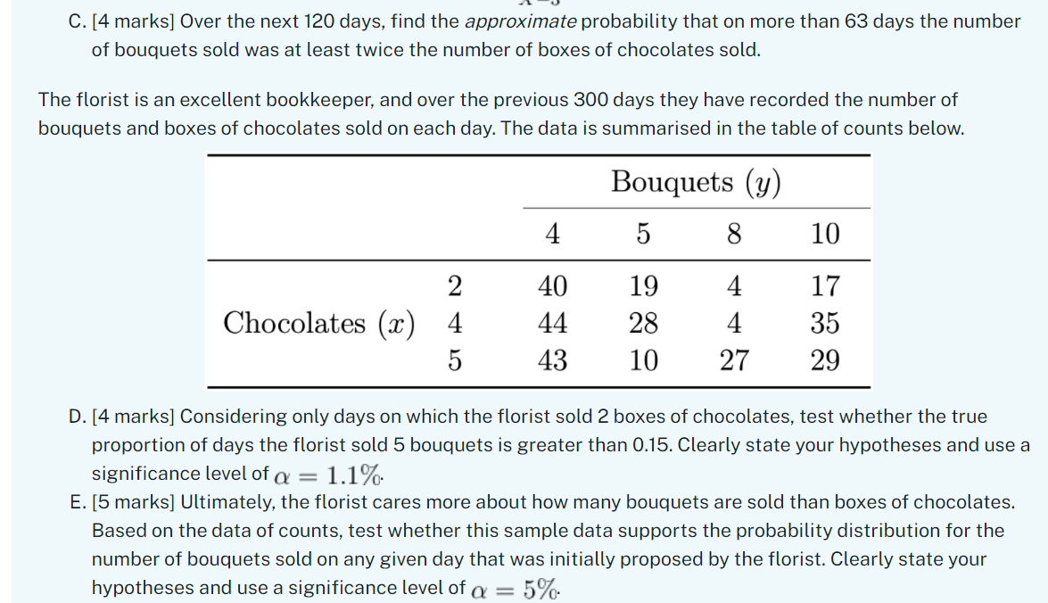 7 days a week specialises in bouquets made from home-grown flowers and
