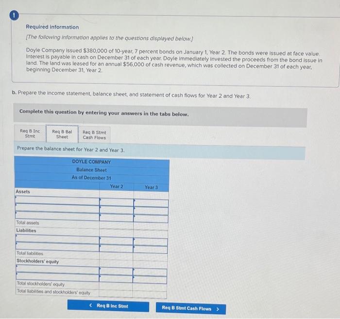 10-year, 7 percent bonds on January 1, Year 2. The bonds were