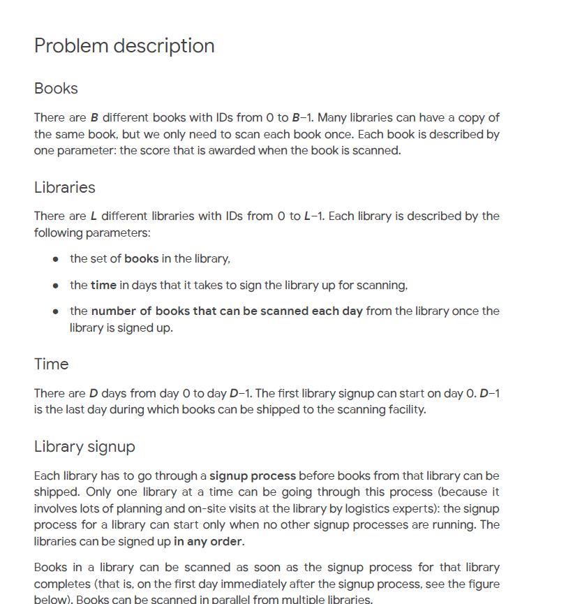 Type or paste question here Problem description Books There are B different