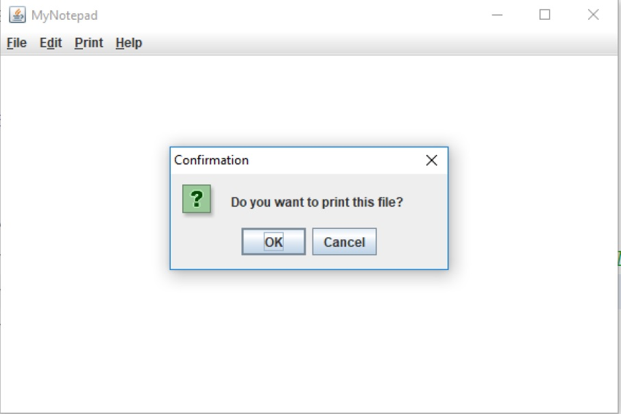 the menu item. It is ctrl+O. a. Use this syntax: MenuItem.setAccelerator(KeyStroke.getKeyStroke('O', CTRL_DOWN_MASK));