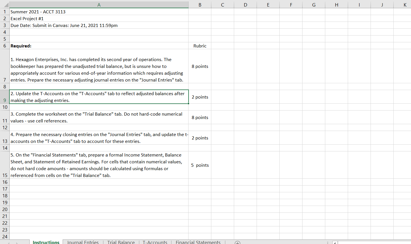 Payable .ccumulated Depreciation - Equipmer 20,000 Unadi. Bal. 10 Unadi. Bal. 100,000